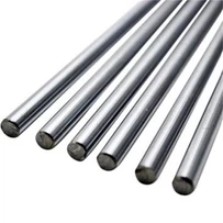 5 Barras Redondas Aço Inox (304) 1/2 (12,70mm) X 50 Cm