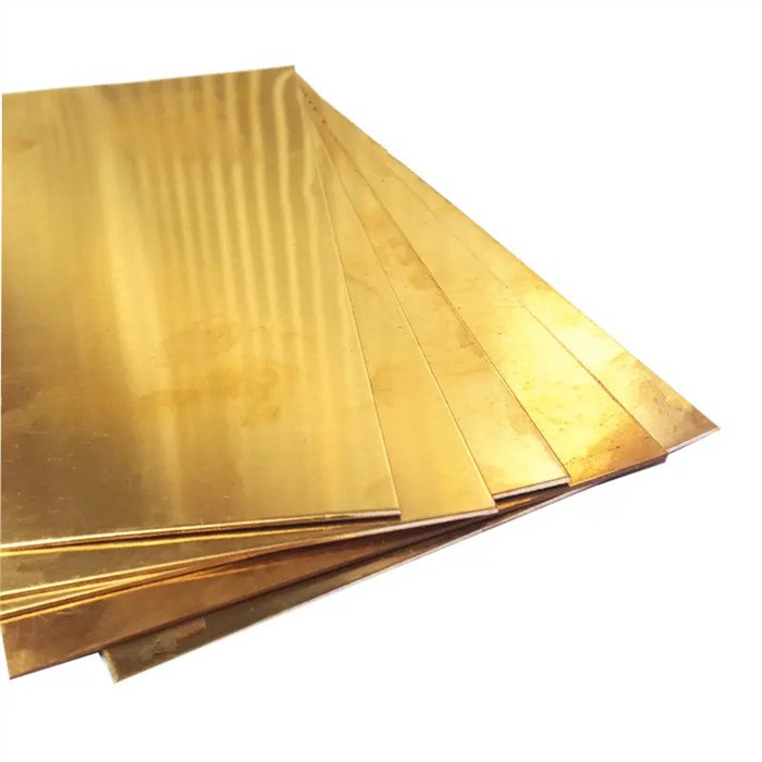 1mm De Espesor Placa De Cobre Amarillo